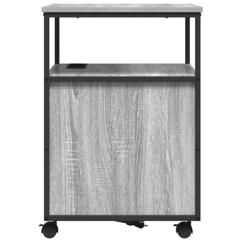 VidaXL Szafka z Stacją Ładowania 61 x 46 x 67 cm Drewno inżynieryjne