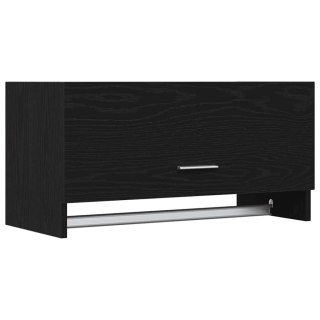 Szafa Czarny Dąb 70x32,5x35 cm z drewna inżynieryjnego Lumarko!