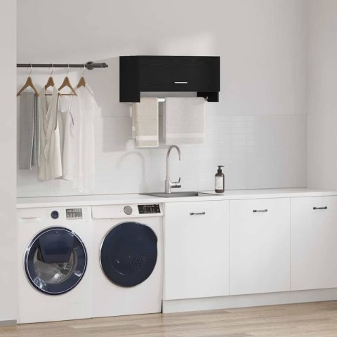 Szafa vidaXL Czarny Dąb 70x32,5x35 cm z drewna inżynieryjnego Lumarko!