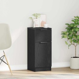 Kredens Czarny Dąb 30x30x70 cm Drewno inżynieryjne Lumarko!