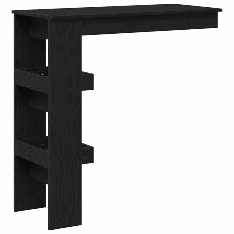 Stół Barowy - Czarny Dąb - 102x55x103.5 cm - Wykonany z materiałów drewnopochodnych Lumarko!