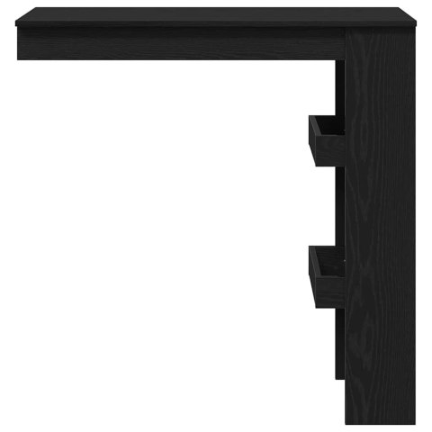 Stół Barowy - Czarny Dąb - 102x55x103.5 cm - Wykonany z materiałów drewnopochodnych Lumarko!