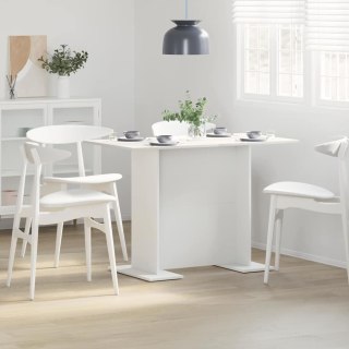 Stół jadalny Biały 110x60x75 cm z drewna inżynieryjnego Lumarko!