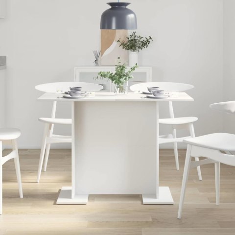 Stół jadalny Biały 110x60x75 cm z drewna inżynieryjnego Lumarko!