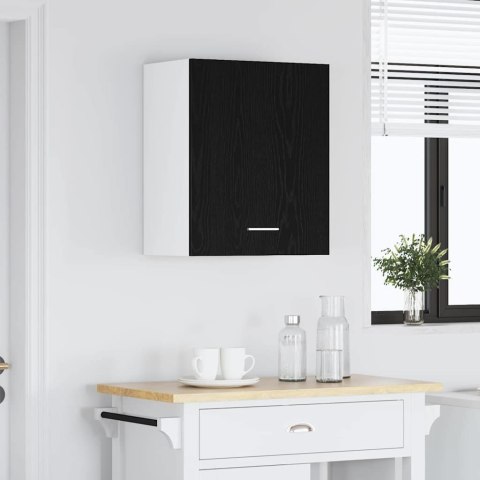 Czarna Dąb Wisząca Szafka 50x31x60 cm, wykonana z drewna inżynieryjnego Lumarko!