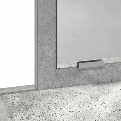 Toaletka vidaXL z szufladami Szary Beton 79x41x140 cm Lumarko!