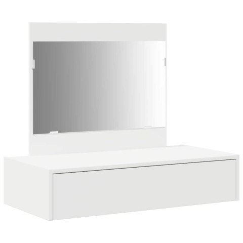 Biała toaletka ścienna 83x40x70 cm Lumarko!