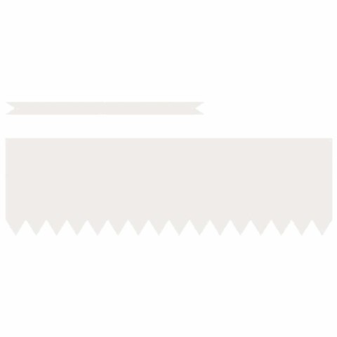 Obrzeża do trawnika - 20 sztuk, białe, 100x0,5x30 cm, stal Lumarko!