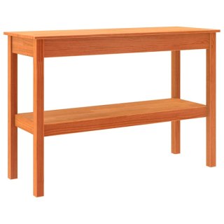 Konsola Woskowy brąz 110 x 40 x 75 cm Lite drewno sosnowe Lumarko!