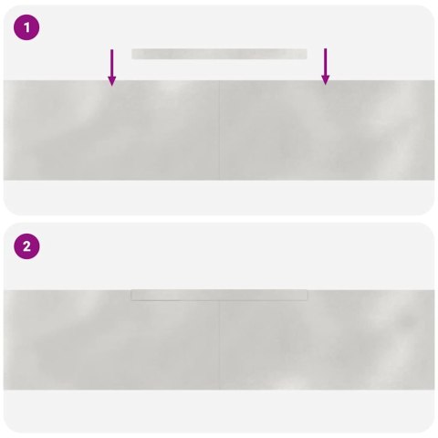 Ogrodowe obrzeże trawnika 4 pcs Srebrny 450 x 20 cm Lumarko!