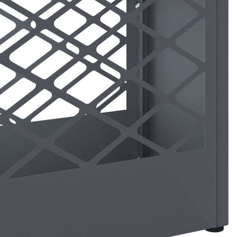 Antracytowy Stojak na Parasol 28x12x41 cm ze Stali Lumarko!