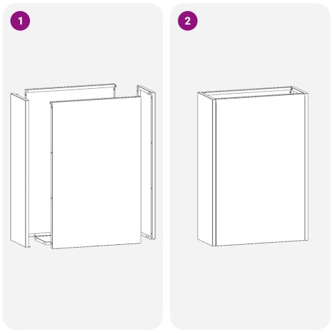 Musztardowy Stojak na Parasol, 28x12x41 cm, Stal Lumarko!