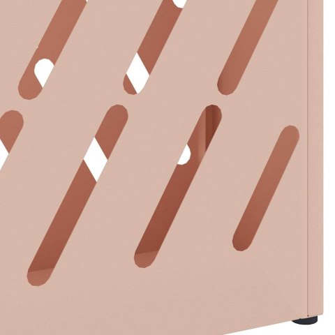 Różowy Stojak na Parasol 28x12x41 cm Stal Lumarko!