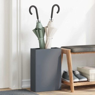 Stojak na parasole - Antracytowy, 28x12x41 cm, Stal Lumarko!