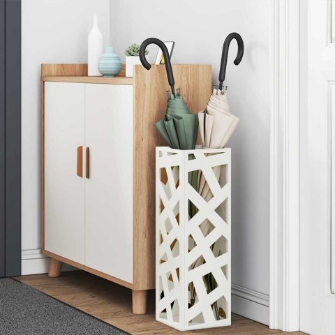 Stojak na parasole Biały Metal Standardowy Stojak na parasole Lumarko!