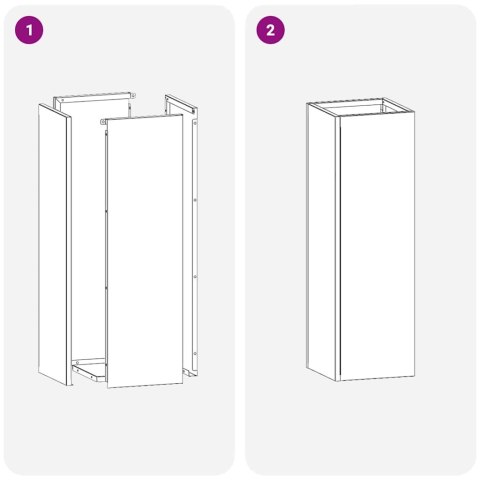 Stojak na parasole Czarny Metal Kompaktowy Minimalistyczny Lumarko!