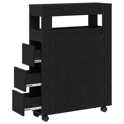 VidaXL Zestaw mebli łazienkowych 65 x 23 x 87 cm Drewno inżynieryjne