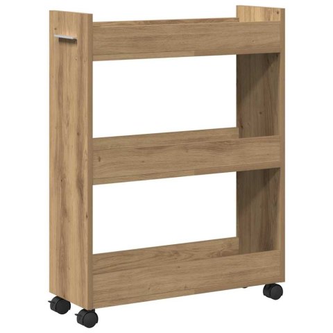 VidaXL Szafkowy 60 x 22 x 79 cm Dąb rzemieślniczy