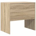 Biurko Sonoma Oak 80x50x76 cm z drewna inżynieryjnego Lumarko!