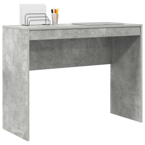VidaXL Biurko Betonowy szary 100 x 40 x 76 cm