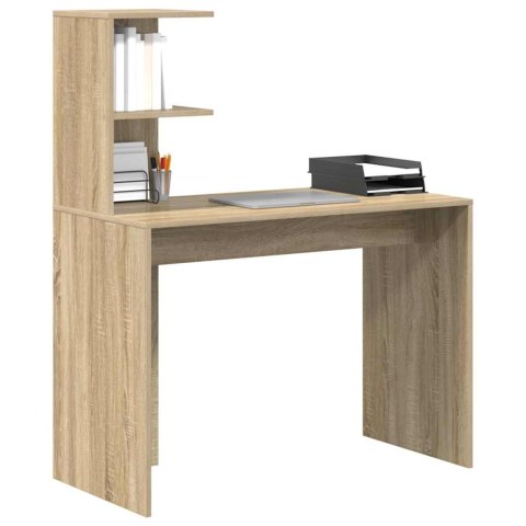 VidaXL Biurko Dąb Sonoma 102 x 50 x 124 cm Drewno inżynieryjne