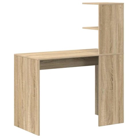 VidaXL Biurko Dąb Sonoma 102 x 50 x 124 cm Drewno inżynieryjne