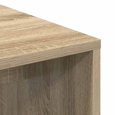 VidaXL Biurko Dąb Sonoma 102 x 50 x 124 cm Drewno inżynieryjne