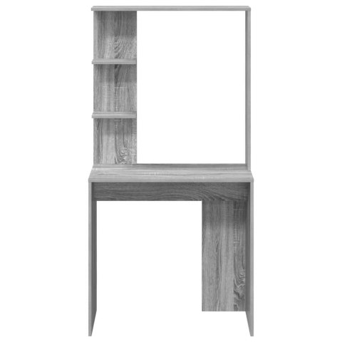 VidaXL Biurko Szary Sonoma Drewno inżynieryjne 78,5 x 37 x 154,5 cm
