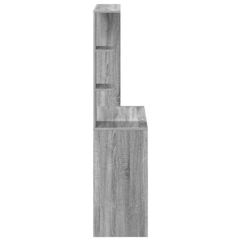 VidaXL Biurko Szary Sonoma Drewno inżynieryjne 78,5 x 37 x 154,5 cm