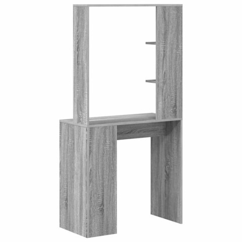 VidaXL Biurko Szary Sonoma Drewno inżynieryjne 78,5 x 37 x 154,5 cm