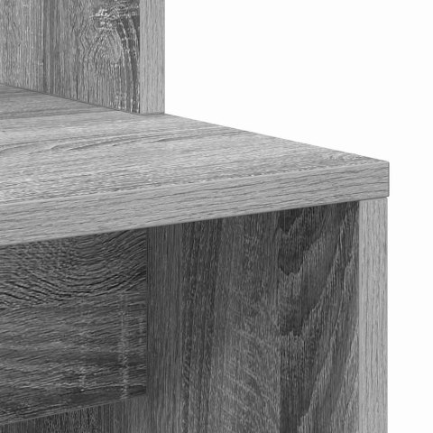 VidaXL Biurko Szary Sonoma Drewno inżynieryjne 78,5 x 37 x 154,5 cm