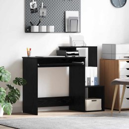 Biurko z Czarnego Dębu Czarny Dąb Drewno inżynieryjne, MDF Średnie Lumarko!