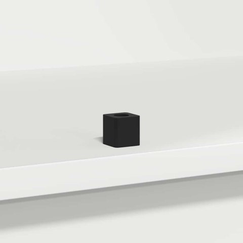 Szafka z LED Biała 71x34,5x75 cm Drewno inżynieryjne Lumarko!