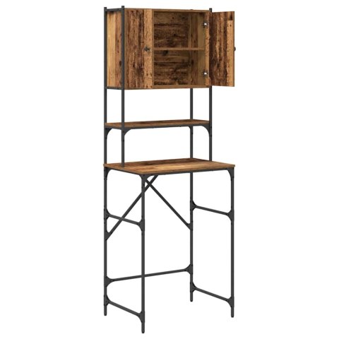 Szafka na pralkę Stare Drewno 68x48.5x194 cm Lumarko!