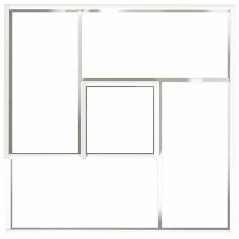 VidaXL Doniczka ogrodowa Biały 80 x 80 x 50 cm Stal zimnogięta