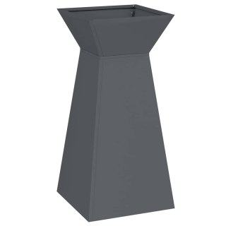 VidaXL Donica słupowa Antracyt 35 x 35 x 73 cm