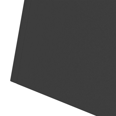 VidaXL Donica słupowa Czarny 40 x 40 x 100 cm