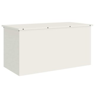 Skrzynia do przechowywania na zewnątrz Biały 100 x 50.5 x 50 cm Lumarko!
