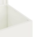 Skrzynia do przechowywania na zewnątrz Biały 55 x 50.5 x 50 cm Lumarko!