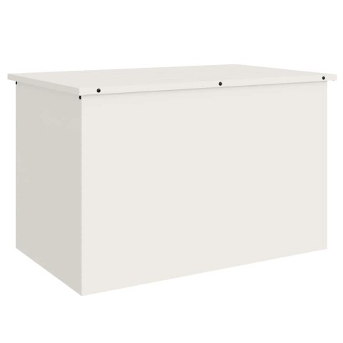 Skrzynia do przechowywania na zewnątrz Biały 80 x 50.5 x 50 cm Lumarko!