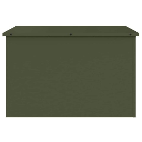 Skrzynia do przechowywania na zewnątrz oliwkowy Lumarko!