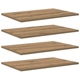 Półka na Książki 4 pcs Brązowy 100 x 40 x 1,5cm Lumarko!