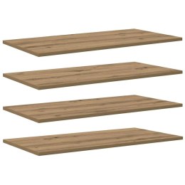 Półka na Książki 4 pcs Brązowy 100 x 40 x 1,5cm Lumarko!