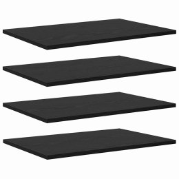 Półka na Książki 4 pcs Czarny 100 x 40 x 1,5cm Lumarko!