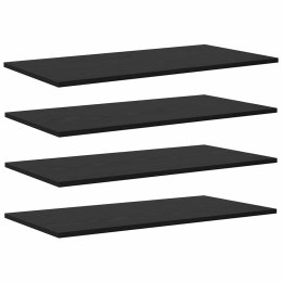 Półka na Książki 4 pcs Czarny 100 x 40 x 1,5cm Lumarko!