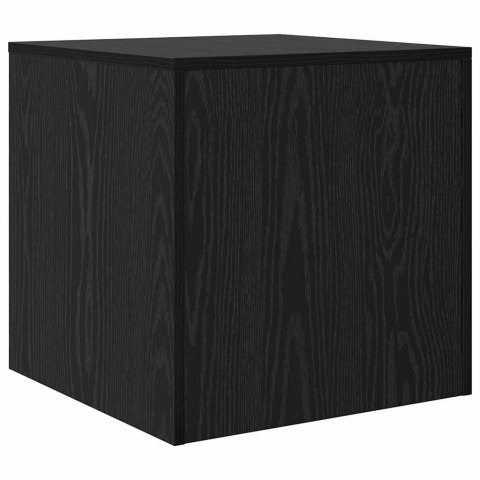 VidaXL Stolik kawowy 3 pcs Czarny Dąb Materiał drewnopochodny