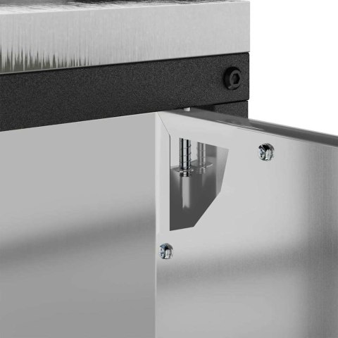 Szafka do przechowywania w kuchni Srebrny Stal ocynkowana Lumarko!