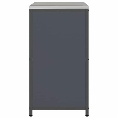 Szafka do przechowywania w kuchni z półką Antracyt Stal Lumarko!