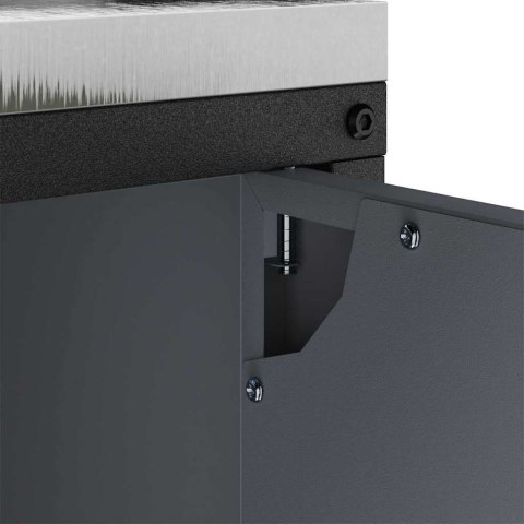 Szafka do przechowywania w kuchni z półką Antracyt Stal Lumarko!