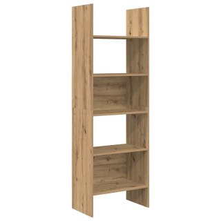 VidaXL Szafka na książki Dąb rzemieślniczy 60 x 35 x 180 cm